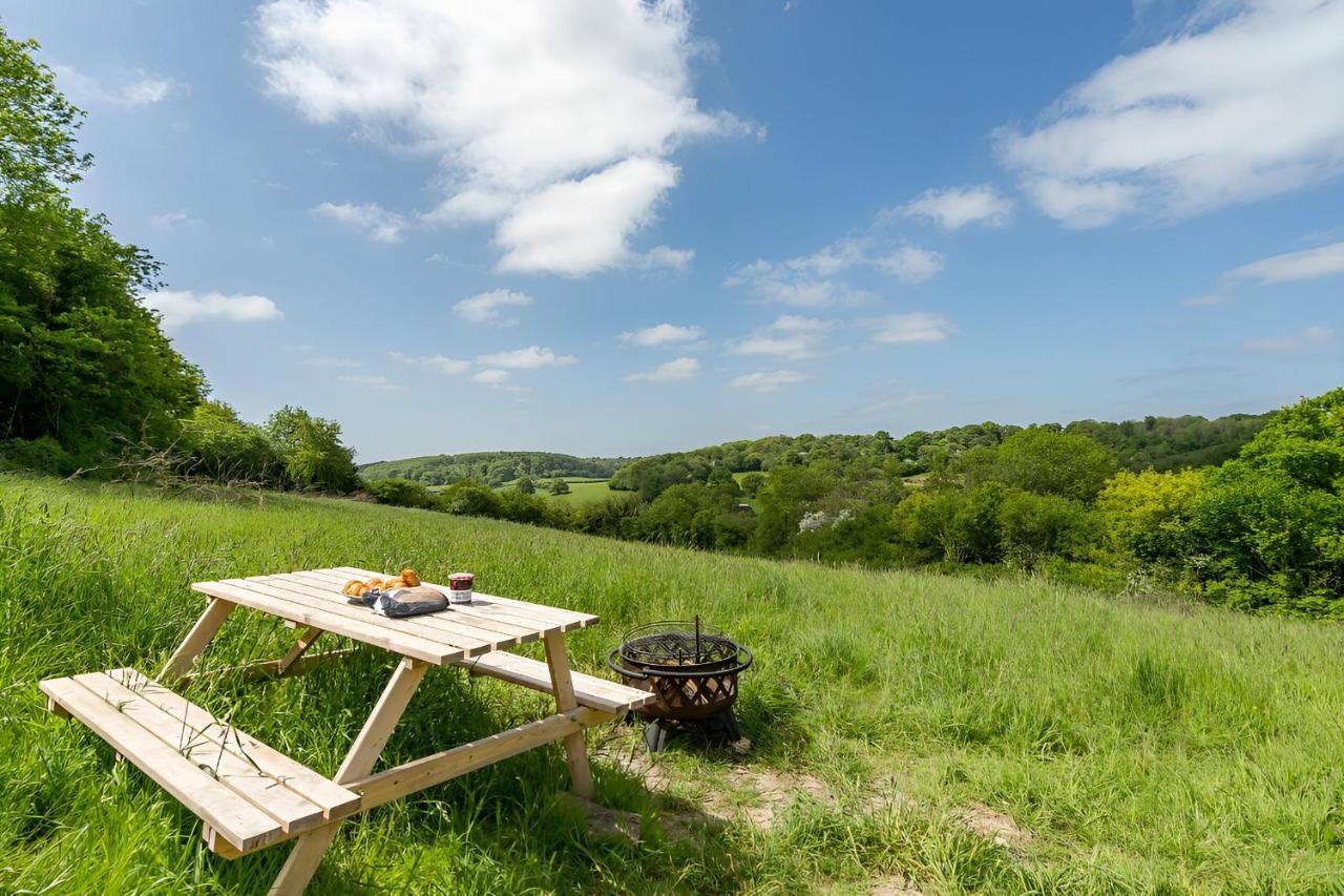 Secluded Offgrid Cabin W/ Sunset View & Fireplace Canterbury Luaran gambar